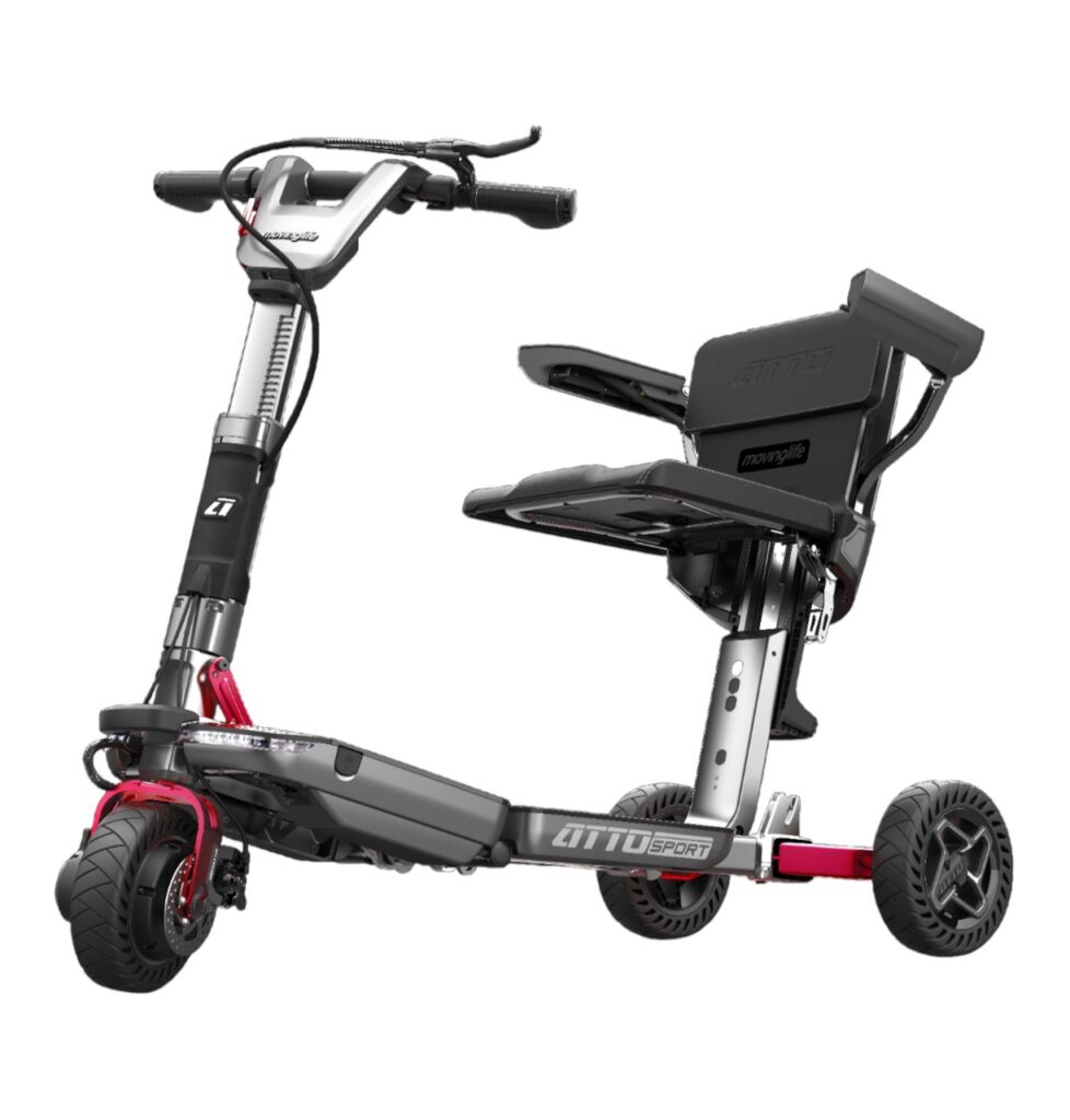 Scooter Elétrico de Mobilidade Moving Life ATTO SPORT — Scooter elegível SAPA | Tecnimoove